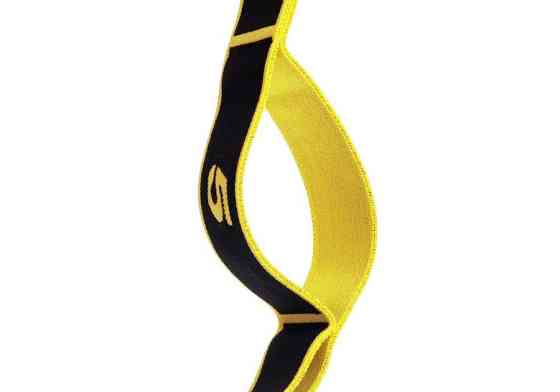 EasyFit Еспандер стрічка EasyFit з петлями для тренувань жовтий (MEDIUM) Коломия