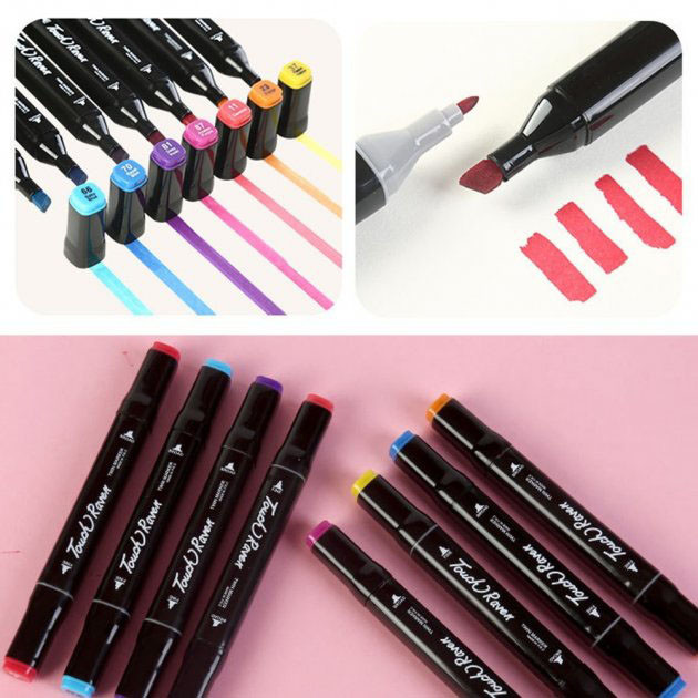 Спиртовые маркеры sketchmarker Touch, Маркеры sketchmarker для рисования, Набор для скетчинга LG-56 Львов - изображение 16