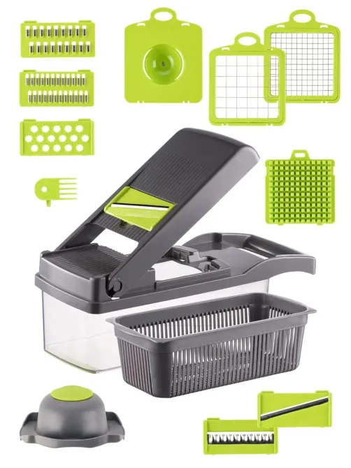 Многофункциональная овощерезка Safe slice mandoline 16 в 1 Коломия - фото 1