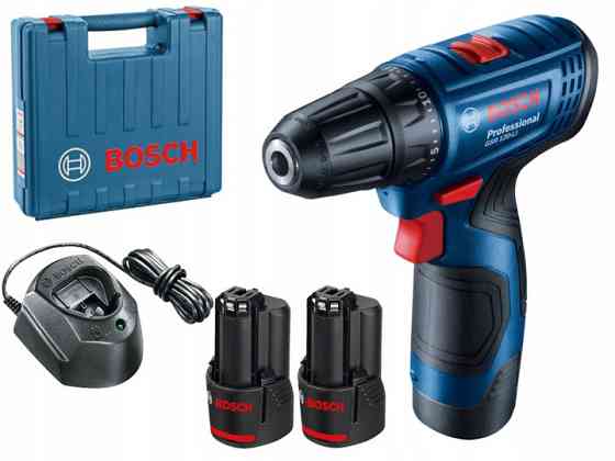 Аккумуляторный шуруповерт Bosch GSR 120 LI (06019G8000): 30/13 Нм, 1300 об/мин, 2 Акб 12 В / 2 Ач Li-ion Киев