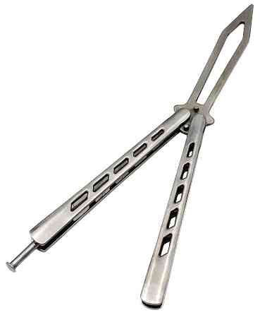 Ніж метелик Тренувальний Metalic AK13 Дніпро