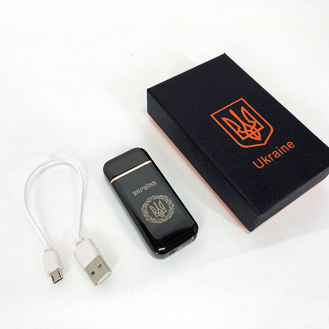 Електрозапальничка військова HL-442, Запальничка USB з індикатором заряду, П'єзоелектрична запальничка LA-94 Київ - фото 4