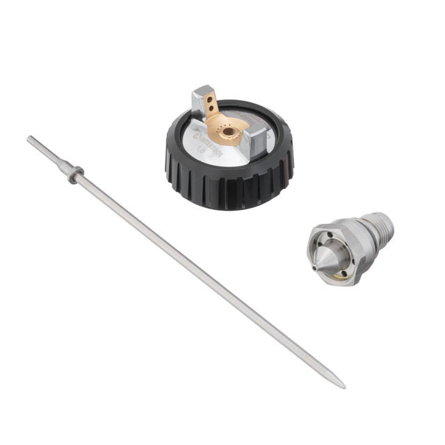 Комплект 1,8 мм форсунка, повітряна головка, голка до краскопультів HVLP BLACK M-DIAMOND (PT-0163, PT-0164, PT-0168) STORM Київ - фото 2