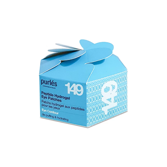 Патчі для повік із пептидами відновлюють, протинабрякові Purles Peptide Hydrogel Eye Patches, 60 шт. Дніпро