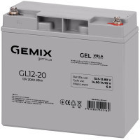 Батарея до ДБЖ Gemix GL 12V 20Ah (GL12-20 gel) Київ - фото 1