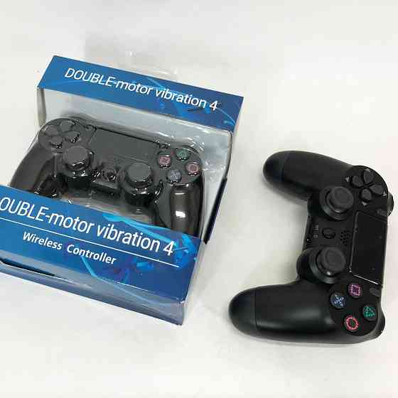 Джойстик DOUBLESHOCK для PS 4, игровой беспроводной геймпад PS4/PC аккумуляторный джойстик. Цвет: черный SY-16 Киев