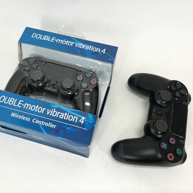 Джойстик DOUBLESHOCK для PS 4, игровой беспроводной геймпад PS4/PC аккумуляторный джойстик. Цвет: черный SY-16 Киев - изображение 5