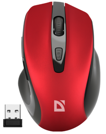 Миша Defender Prime MB-053 Wireless RED (52052) (6918399) Київ