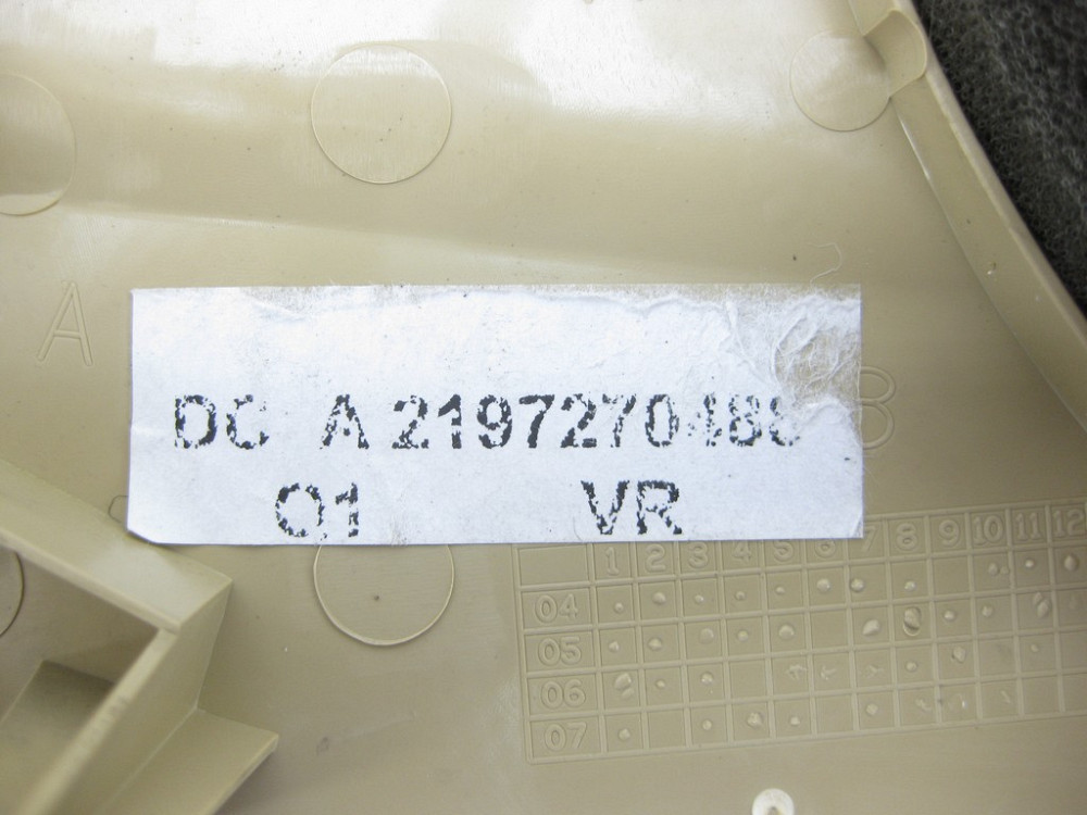 Mercedes-Benz  A2197270488 8K67 Накладка динаміка бежева передньої правої дверної картки CLS C219 Одеса - фото 6