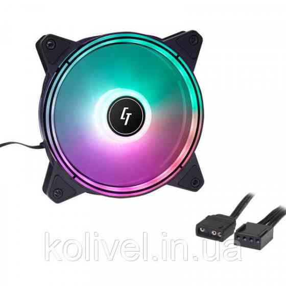 Вентилятор для корпуса 120mm*3 Chieftec Nova NF-3012-RGB fan set (NF-3012-RGB) Киев