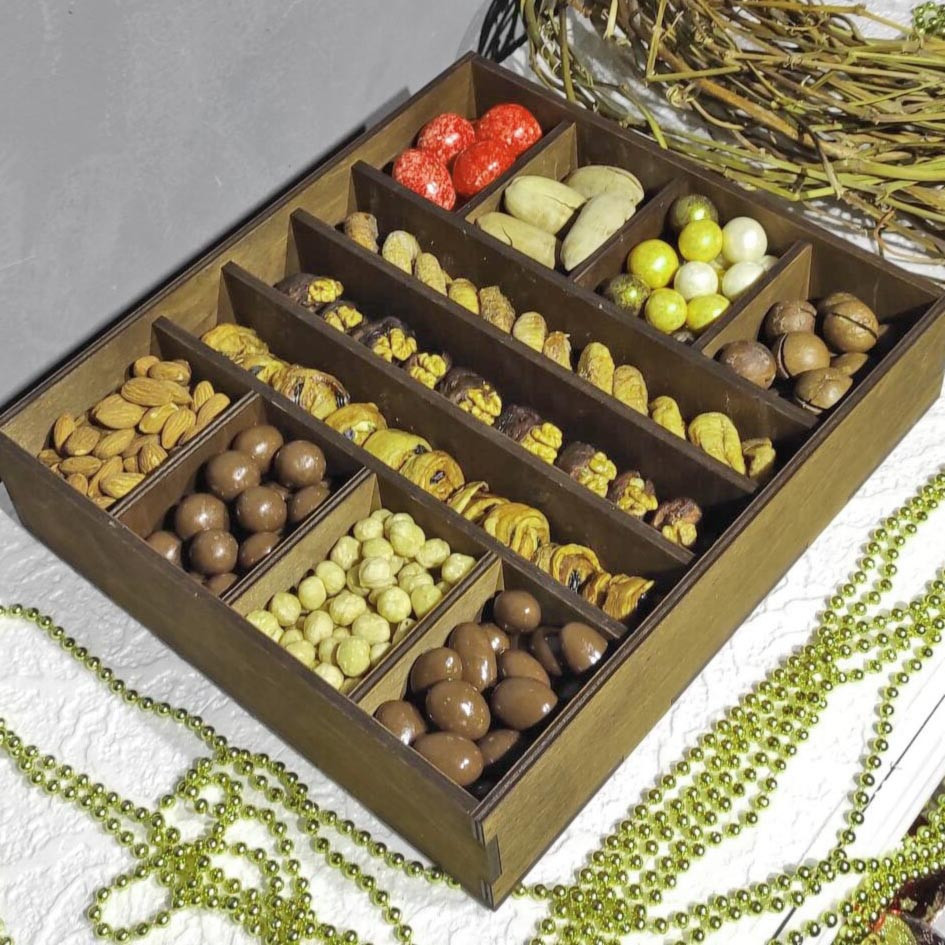 Менажница деревянная 