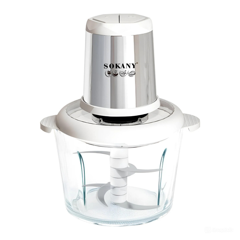 Чопер подрібнювач Sokany SKYM7034WST з чашею 2,5 літри 800 Вт Київ - фото 1
