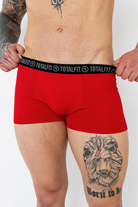 Чоловічі труси-боксери TotalFit TM1-KHL10 S, Червоний Київ - фото 1