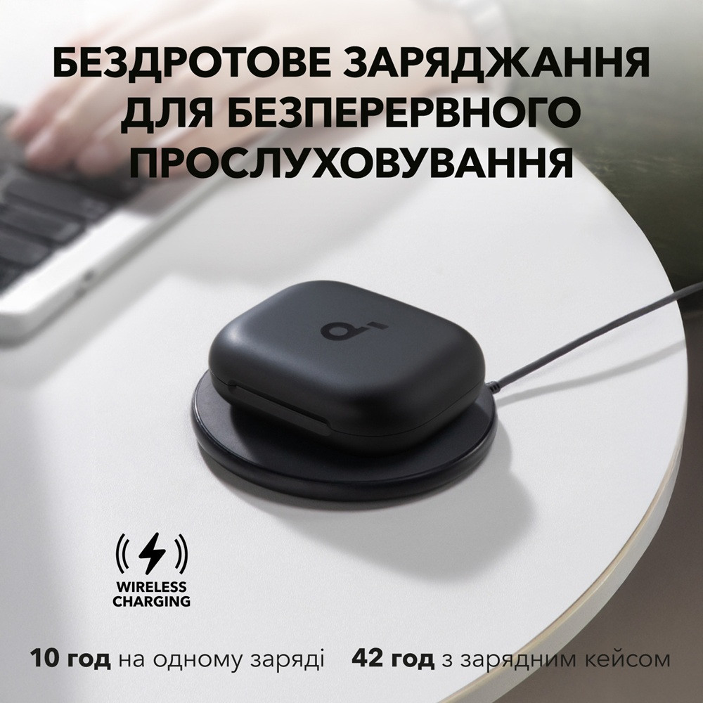 Гарнитура Anker SoundСore AeroFit 2 Black (7079354) Киев - изображение 13