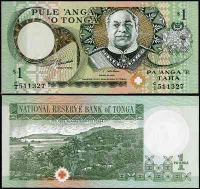 Тонга / Tonga 1 paanga 1995 Pick 31 UNC Полтава