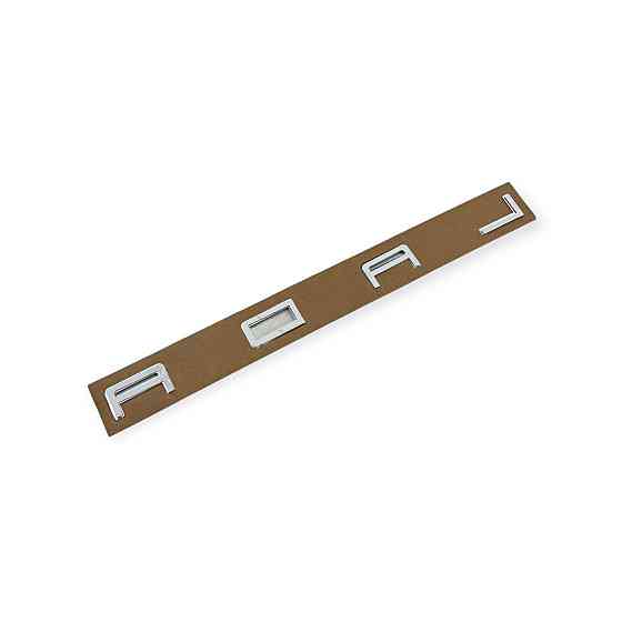 Эмблема Лада пластик на скотче хром новый тип надпись Мукачево