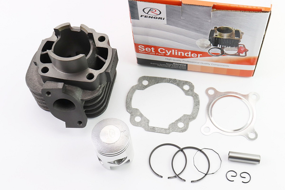 Циліндр к-кт (цпг) Yamaha JOG 3KJ 50cc-40мм (палець 10мм) (AXIS; APRIO; ARTISTIC; VINO; TRUNK; POHE; NEXT ZONE; SA2J;, від 12шт -15% Київ - фото 1