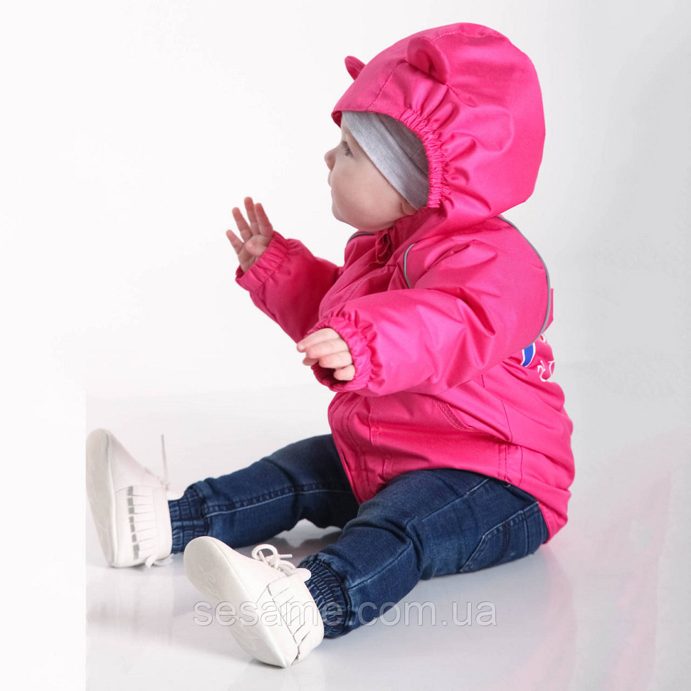 Дитяча куртка-парка демісезонна Рожева Харків - фото 5