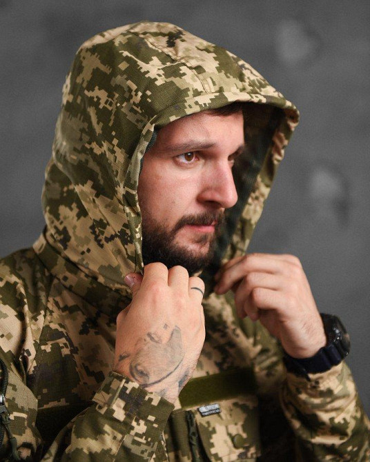 Летняя тактическая мужская  куртка пиксель Одесса - изображение 5