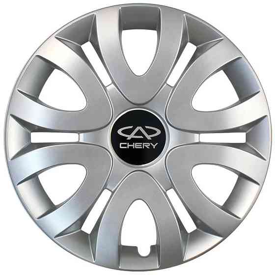 Автомобильные модельные колпаки R15 Chery 330 4шт, SJS, серебряные Киев