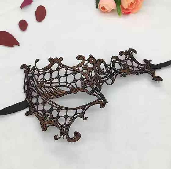 Маска театральна one size коричневий Київ