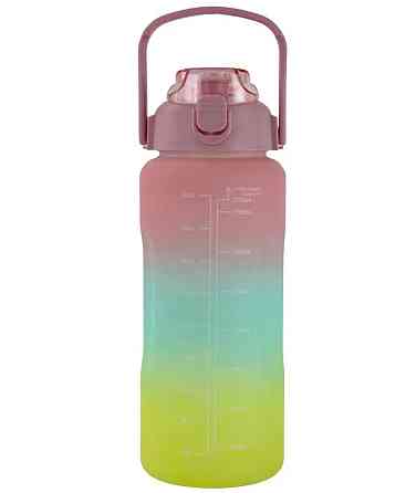 Набір пляшок для води 9045 300-900-2000 мл, 3 шт., різнобарвний Вінниця