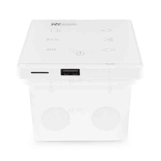 Вбудований аудіопідсилювач Power Dynamics Powerline A50W, USB/SD, Bluetooth, 40 Вт RMS, 8 Ом Рівне