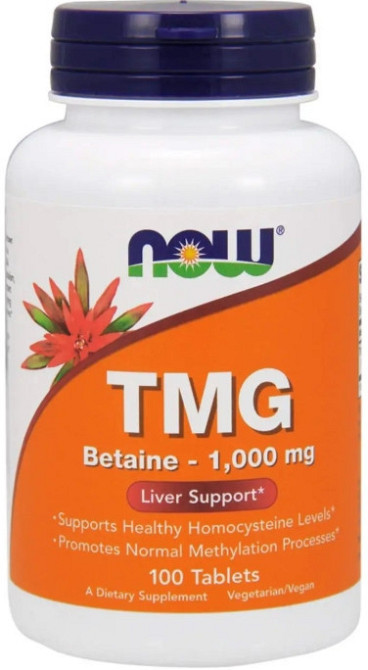 Аминокислота Now Food Триметилглицин TMG 1000 мг 100 таб Киев - изображение 1