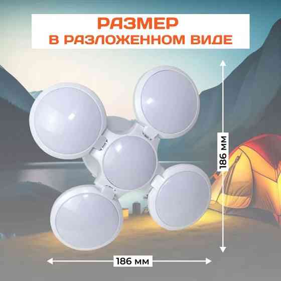 Фонарик мощный для кемпинга аккумуляторный, Аварийная лампа фонарь лампа для рыбалки DC-66 Львов