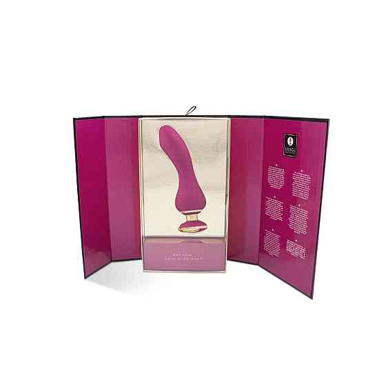 Вибратор для точки G Shunga Sanya Raspberry, гибкий ствол Sex Aura Киев