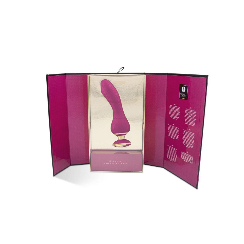 Вибратор для точки G Shunga Sanya Raspberry, гибкий ствол Sex Aura Киев - изображение 5