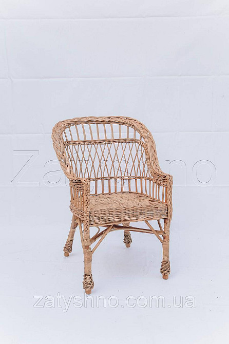 Кресло плетеное для отдыха | кресло плетеное для дачи | кресло плетеное кресло Киев - изображение 8