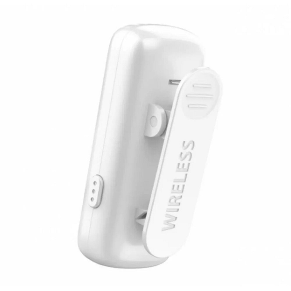 Бездротова мікрофонна система Ulanzi Vijim J12 Wireless Lavalier Microphone System (Lightning Apple interface ) (UV-3097 J12 white) Київ - фото 4