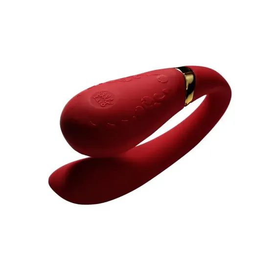 Смартвібратор для пар Zalo — Fanfan Bright Red Львів