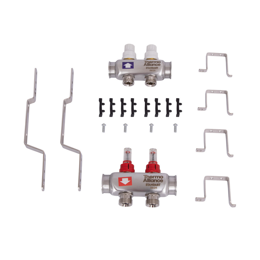 Колектор із витратами Thermo Alliance Standart 1" 2 виходи SD0042 Київ - фото 18