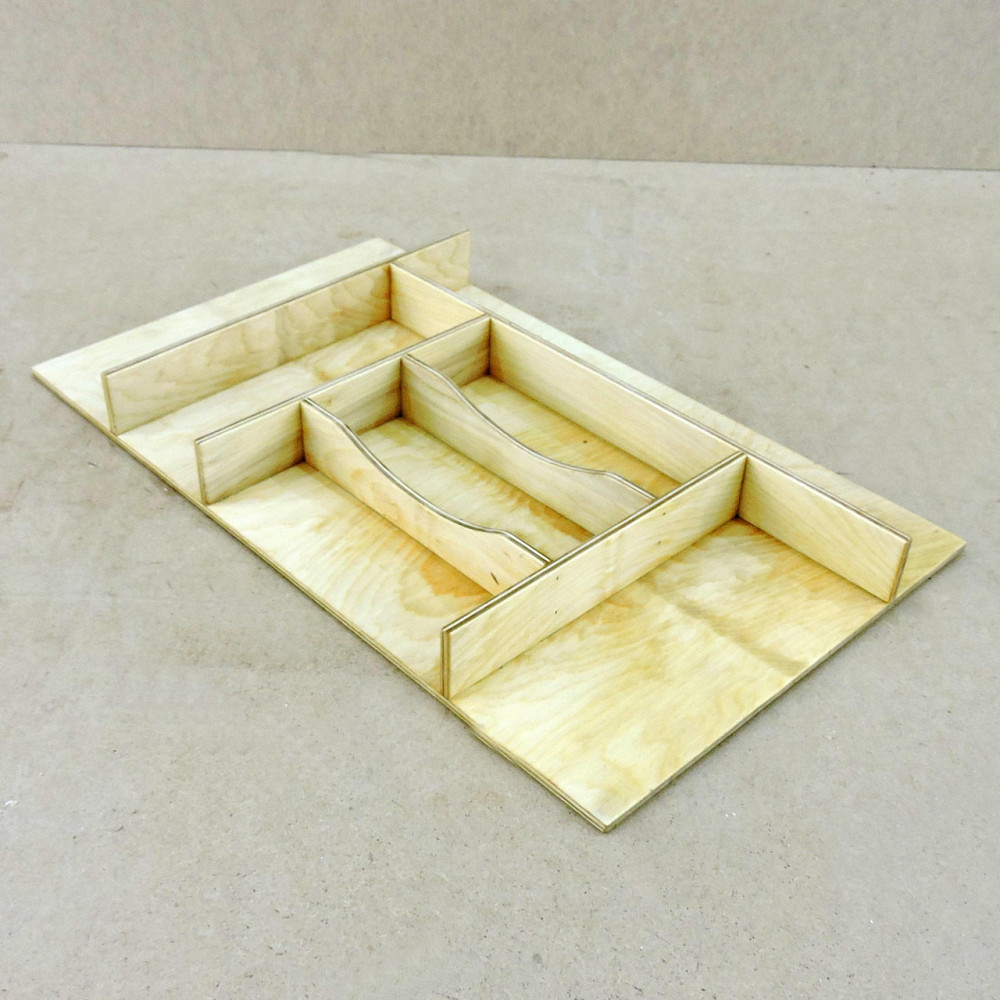 Лоток для столових приладів "Сальморехо" ваніль Миколаїв - фото 3