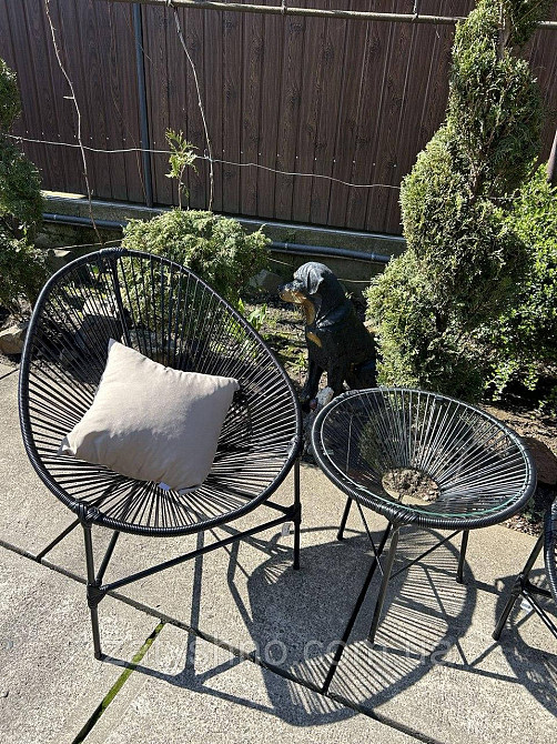 Меблі плетені з ротанга балконні Київ - фото 6