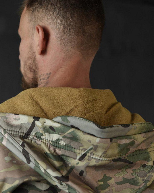 Осіння весняна чоловіча тактична куртка region софшел мультикам L Одеса - фото 10