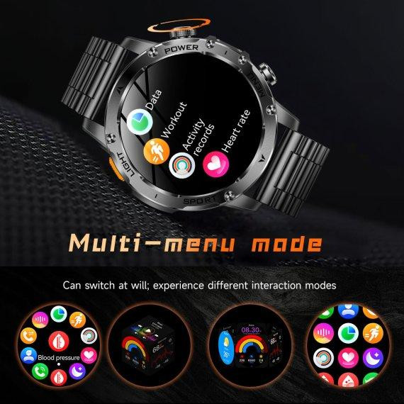 Часы умные наручные Smart Power Ultra Rubber (2 ремешка) Винница - изображение 6