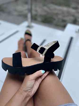 Kentro Босоніжки жіночі KENTO 3222 чорні (літо, замша натуральна) (923) лише 39р. Коломыя