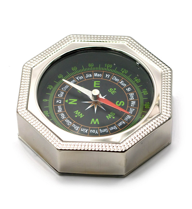 Туристичний компас восьмигранний Київ - фото 1