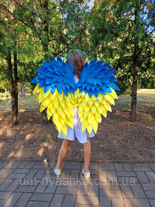 Крылья Ангела большие сердцем украинские Ангел Украины Кривой Рог - изображение 1