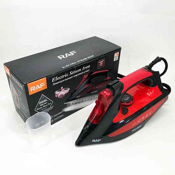Домашня електрична праска RAF R.1233 2200 Вт, Електрична праска для прасування Парова для речей DG-99 Львів