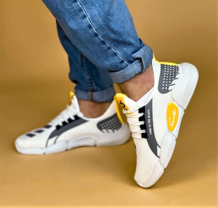 Кроссовки Мужские Белые Тканевые Boost Пенка (размеры: 40,41) Днепр - изображение 6