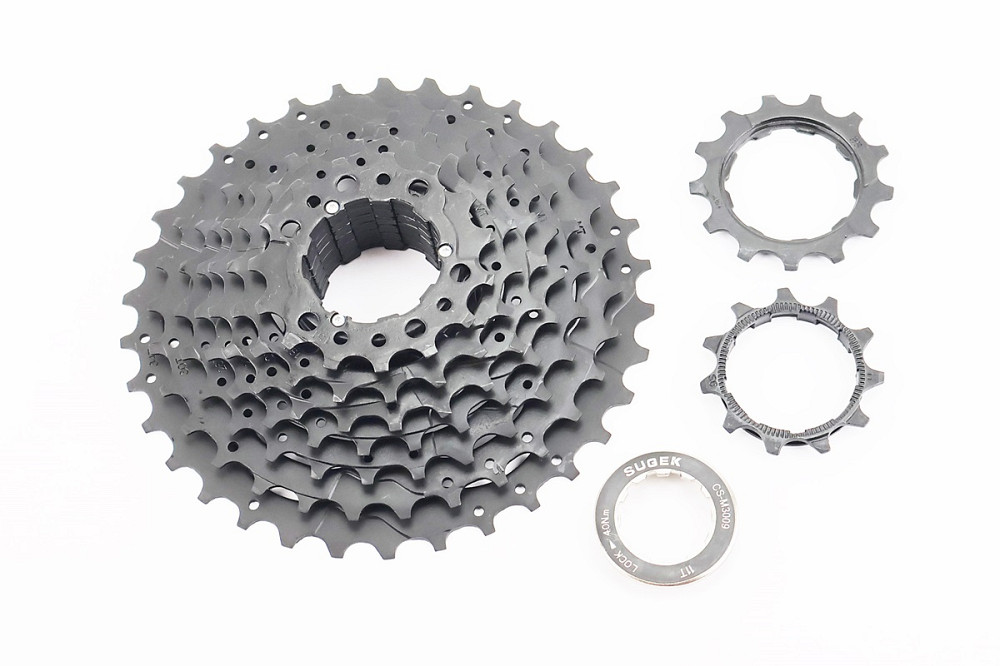 Касета 9зв. 11.13.15.18.21.23.26.30.34Т, чёрная CS-M3009 Київ - фото 1