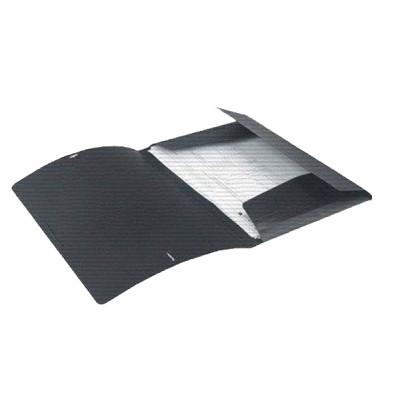 Папка на резинках Economix А4 фактура "оранж", черная (E31601-51) Винница - изображение 2