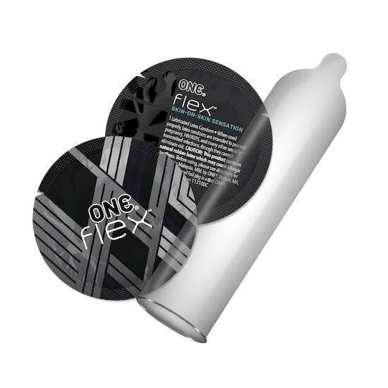 Презервативы ONE Flex Graphene, 3 шт, супертонкие, очень прочные, картонная упаковка Sex Aura Киев - изображение 2