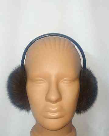 Наушники меховые норковые Шоколадный Харьков