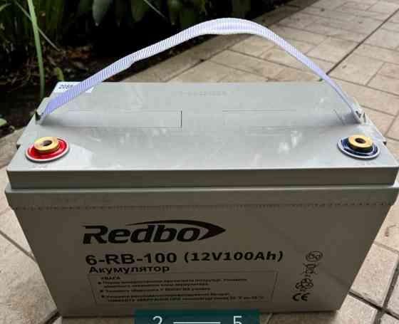 Акумулятор AGM Redbo 6-RB-100 12 V 100 Ah. Новый! Київ