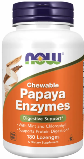 Ферменты папайи Now Foods Papaya Enzyme 180 лед Киев - изображение 4